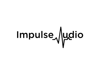Impulse Audio logo design by Barkah