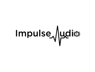 Impulse Audio logo design by Barkah