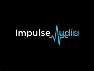 Impulse Audio logo design by Barkah