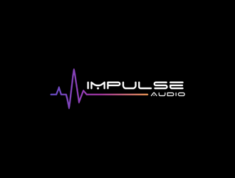 Impulse Audio logo design by alby