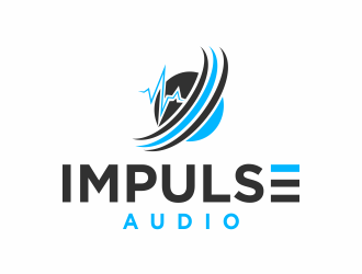 Impulse Audio logo design by cahyobragas
