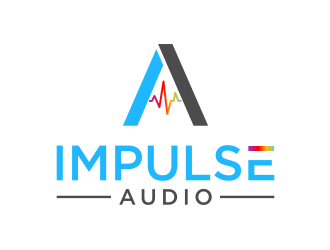 Impulse Audio logo design by larasati