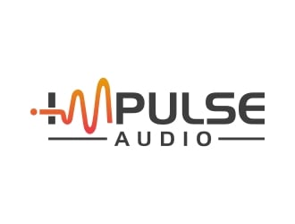 Impulse Audio logo design by javaz
