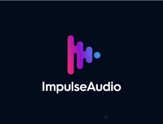 Impulse Audio logo design by nehel