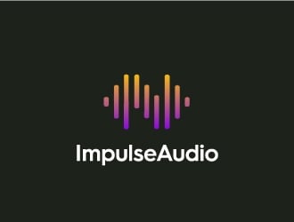 Impulse Audio logo design by nehel