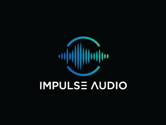 Impulse Audio logo design by yans