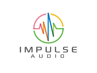 Impulse Audio logo design by sanu