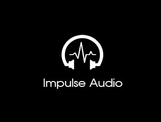 Impulse Audio logo design by bougalla005