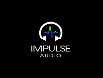Impulse Audio logo design by bougalla005
