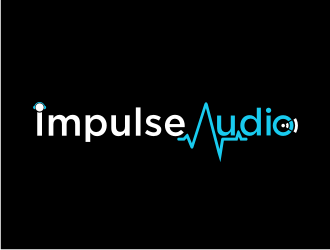 Impulse Audio logo design by Barkah