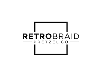 RetroBraid Pretzel Co. logo design by ndaru