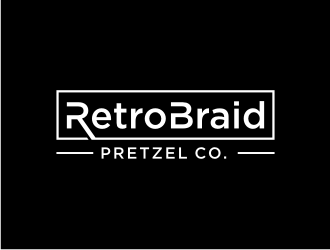 RetroBraid Pretzel Co. logo design by Barkah