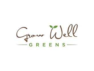 Grow Well greens logo design by ndaru