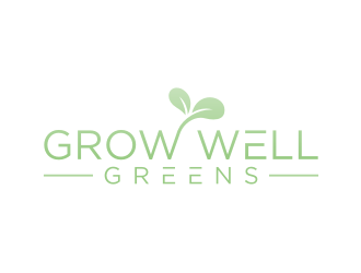 Grow Well greens logo design by icha_icha