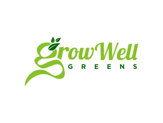 Grow Well greens logo design by cikiyunn