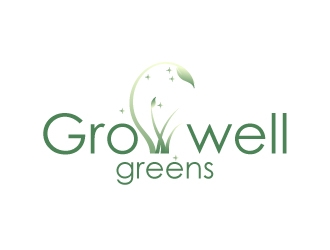 Grow Well greens logo design by savvyartstudio