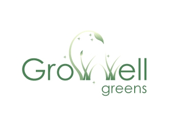 Grow Well greens logo design by savvyartstudio