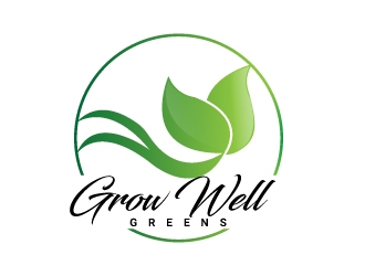 Grow Well greens logo design by drifelm