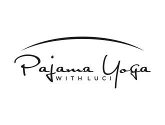 Pajama Yoga with Luci logo design by pel4ngi
