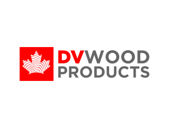 DV Wood Products logo design by FloVal