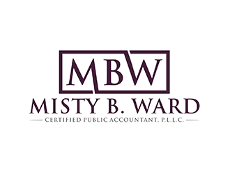 Misty B. Ward, Certified Public Accountant, P.L.L.C. logo design by ndaru