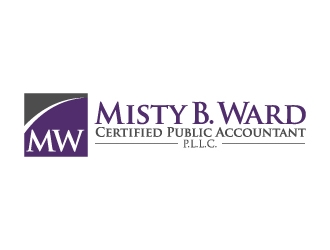 Misty B. Ward, Certified Public Accountant, P.L.L.C. logo design by jaize