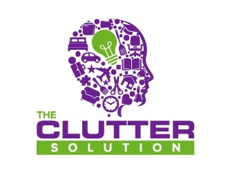The Clutter Solution logo design by jaize
