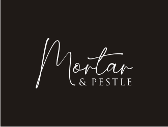 Mortar & Pestle logo design by bricton