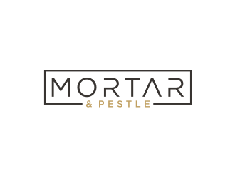 Mortar & Pestle logo design by bricton