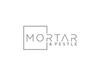 Mortar & Pestle logo design by bricton