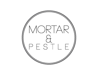Mortar & Pestle logo design by aryamaity