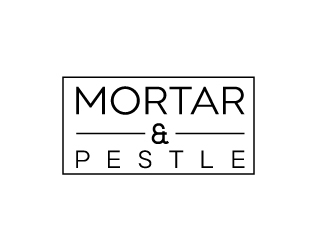 Mortar & Pestle logo design by aryamaity