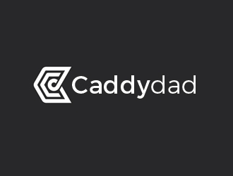 Caddydad logo design by nikkl
