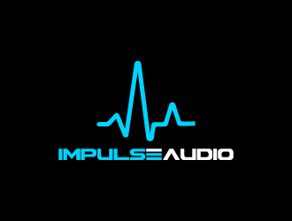 Impulse Audio logo design by tukangngaret