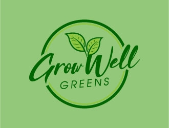 Grow Well greens logo design by J0s3Ph