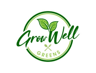 Grow Well greens logo design by J0s3Ph