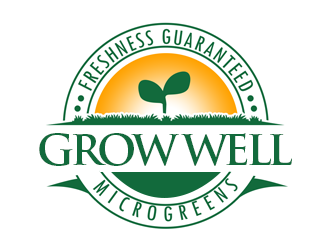Grow Well greens logo design by kunejo