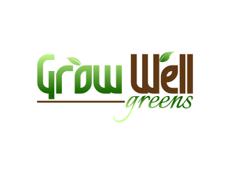 Grow Well greens logo design by fastsev