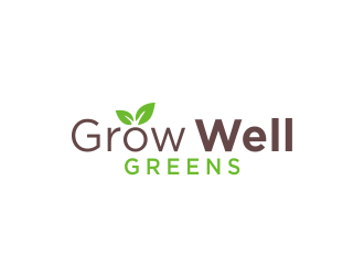 Grow Well greens logo design by bismillah