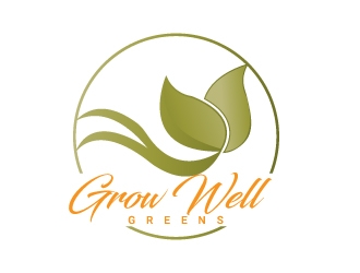 Grow Well greens logo design by drifelm