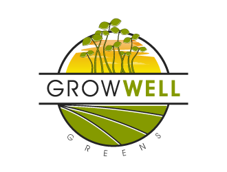 Grow Well greens logo design by torresace