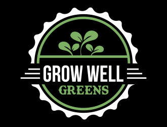 Grow Well greens logo design by ingepro
