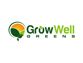 Grow Well greens logo design by Greenlight