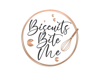 Biscuits Bite Me logo design by zonpipo1