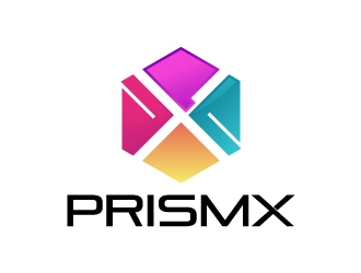 PrismX logo design by kgcreative