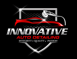 Innovative Auto Detailing logo design by 3Dlogos