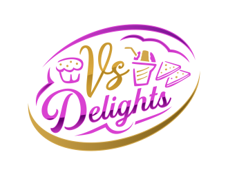 Vs Delights logo design by Gopil