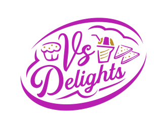 Vs Delights logo design by Gopil