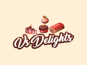 Vs Delights logo design by czars