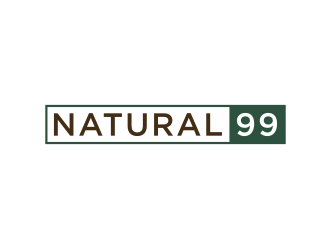 NATURAL 99 logo design by johana